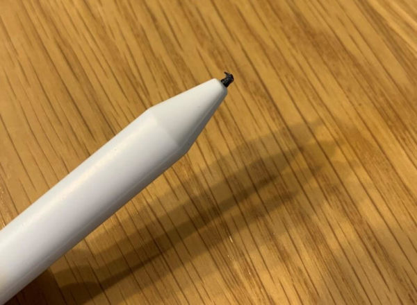 つぶれたペン